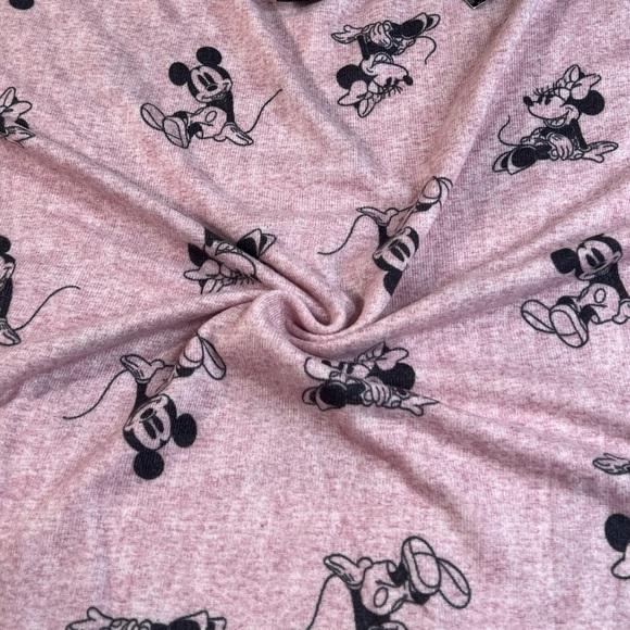 NWT Disney Ladies' 2 Piece Cozy PJ Lounge Pants Pajama Set - Picture 7 of 11